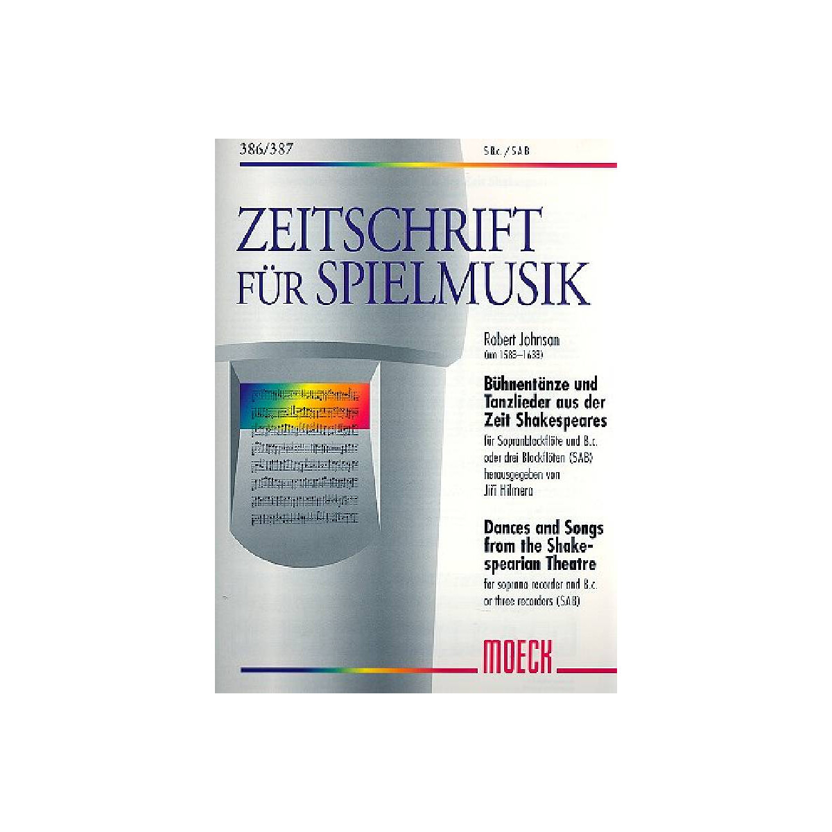 Bühnentänze und Tanzlieder aus der Zeit Shakespear