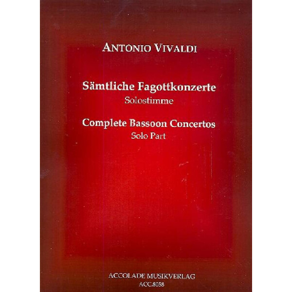 Sämtliche Fagottkonzerte