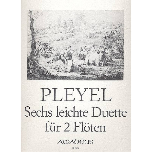 6 leichte Duette für 2 Flöten