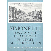 Sonata à tre und Ciaccona op.8