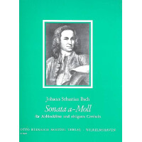 Sonate a-Moll für Altblockflöte