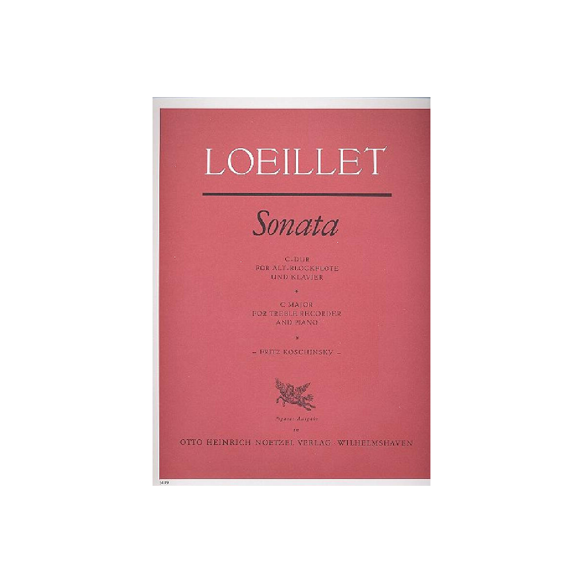 Sonate C-Dur für Altblockflöte box