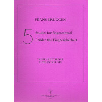 5 Etüden für Fingersicherheit