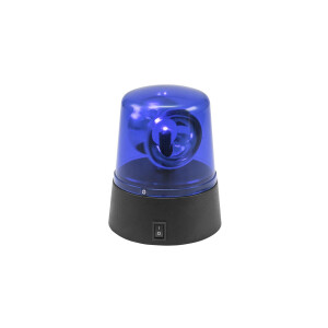 Eurolite LED Mini-Polizeilicht blau USB/Batterie