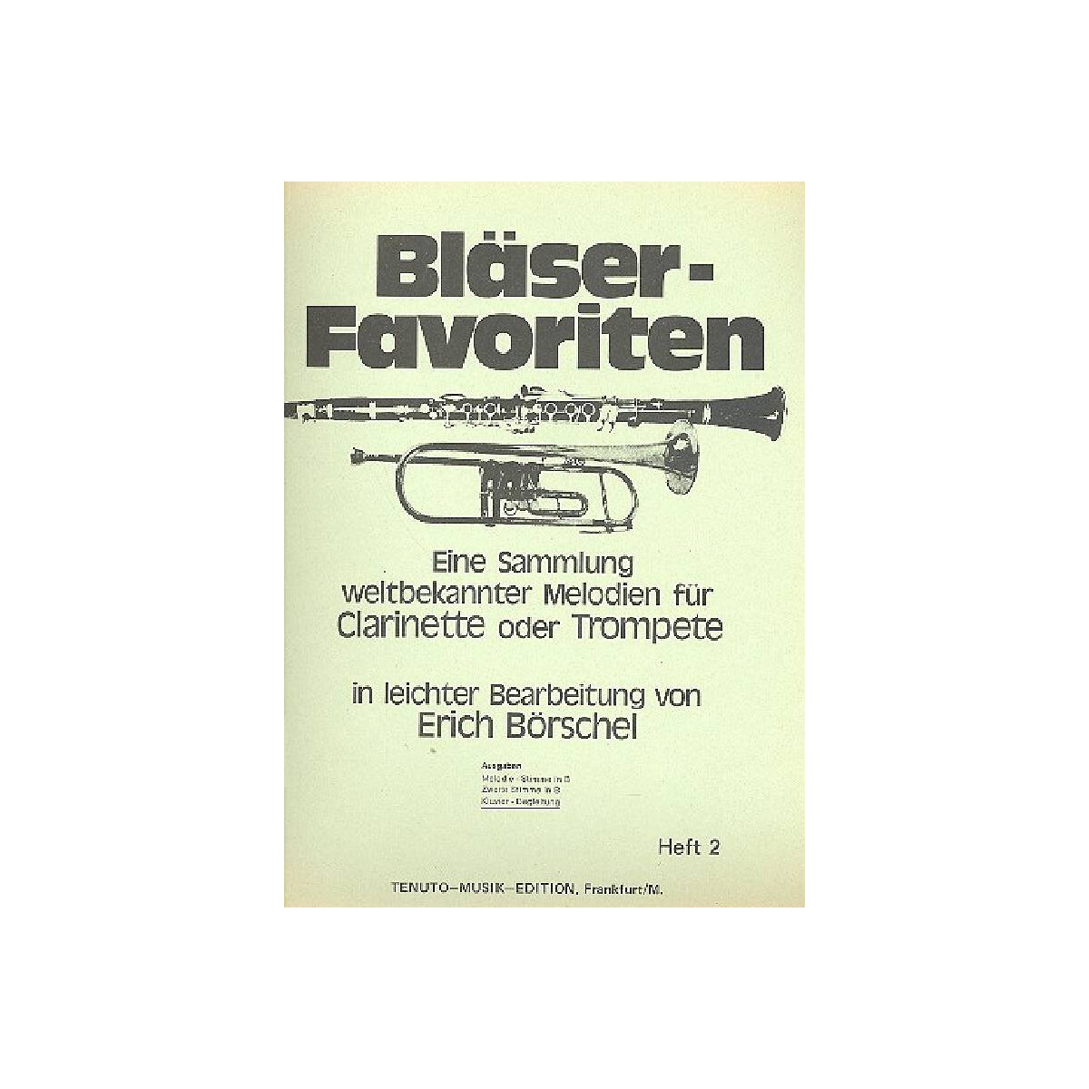Bläser-Favoriten Band 2