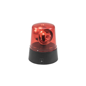 Eurolite LED Mini-Polizeilicht rot USB/Batterie