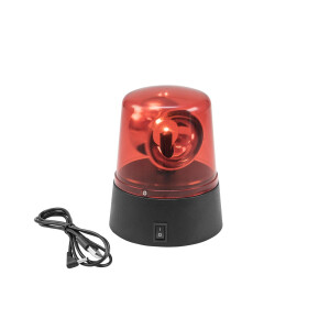 Eurolite LED Mini-Polizeilicht rot USB/Batterie
