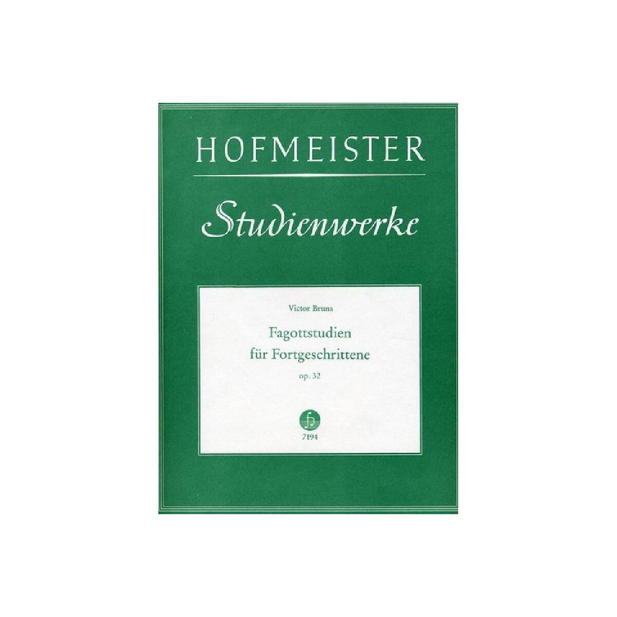 Fagottstudien für Fortgeschrittene  box