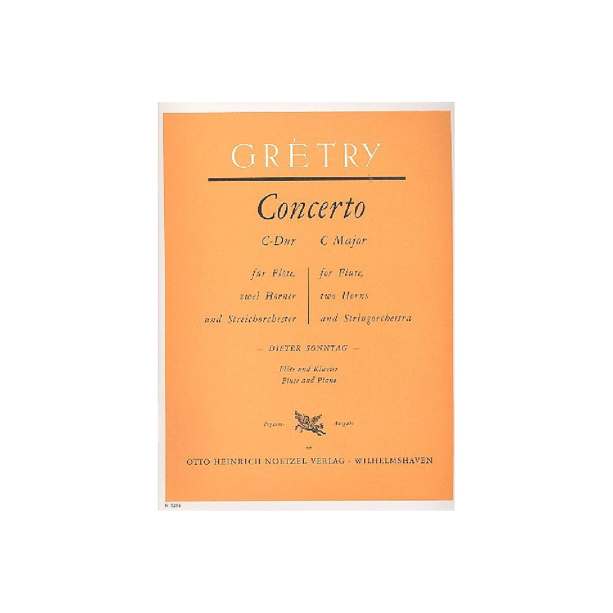 Concerto C-Dur für Flöte, box