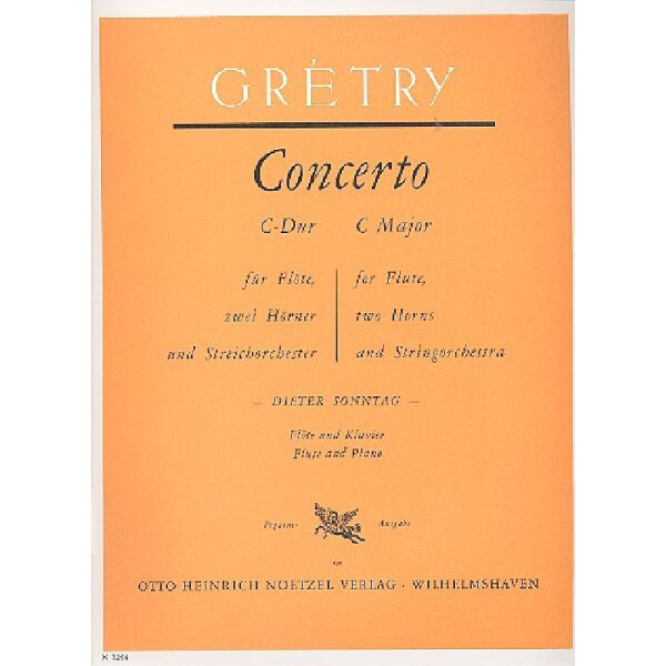 Concerto C-Dur für Flöte,