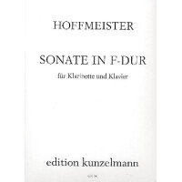 Sonate F-Dur für Klarinette