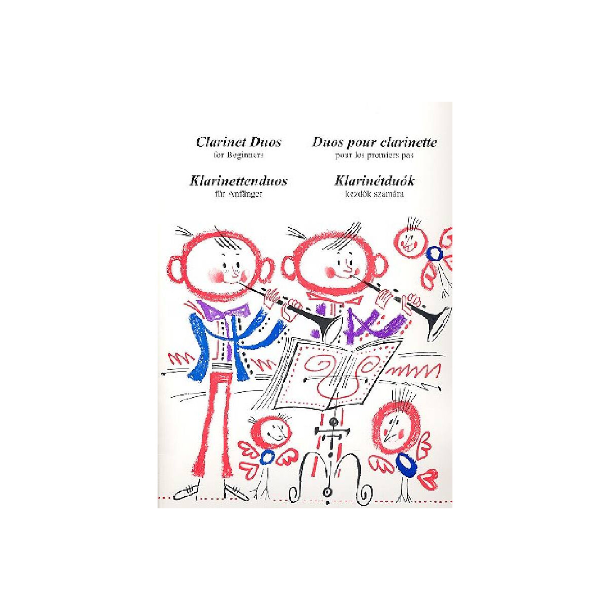 Klarinettenduos für Anfänger box