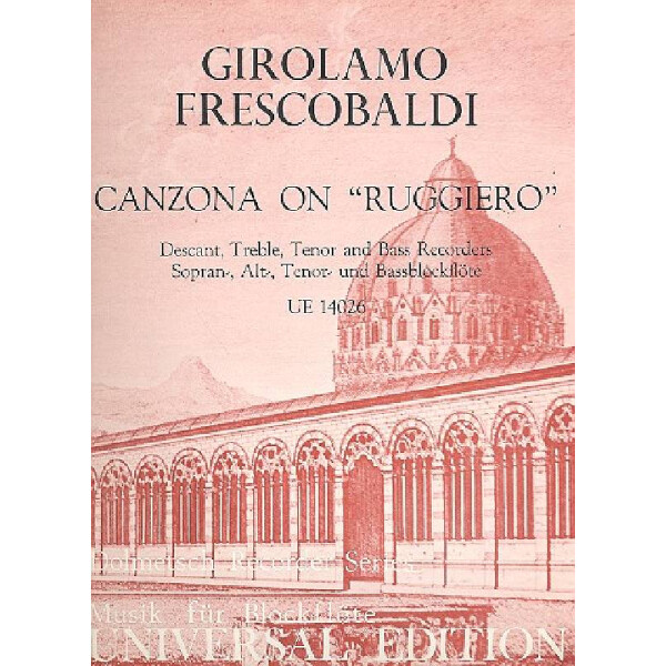 Canzona on Ruggiero für