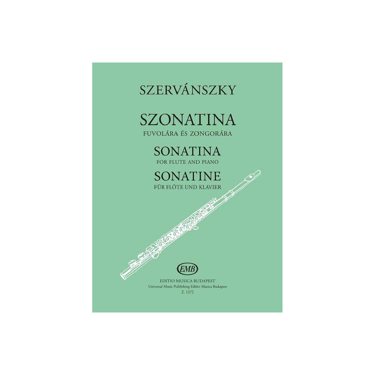 Sonatine für Flöte und Klavier box
