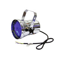 Eurolite T-36 Pinspot with cable, silver
