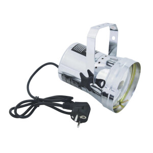 Eurolite T-36 Pinspot mit Stecker, silber