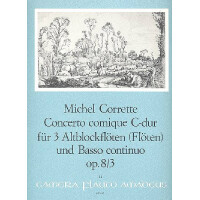 Concerto comique C-Dur op.8,3