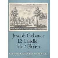 12 Ländler für 2 Flöten oder