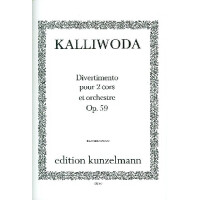 Divertimento op.59 für 2 Hörner und