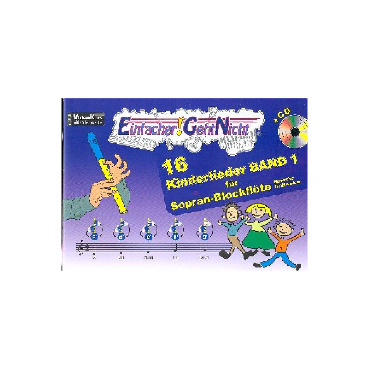 16 Kinderlieder Band 1 (+CD) box