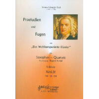 Präludien und Fugen aus Das wohltemperierte Klavier Band 4