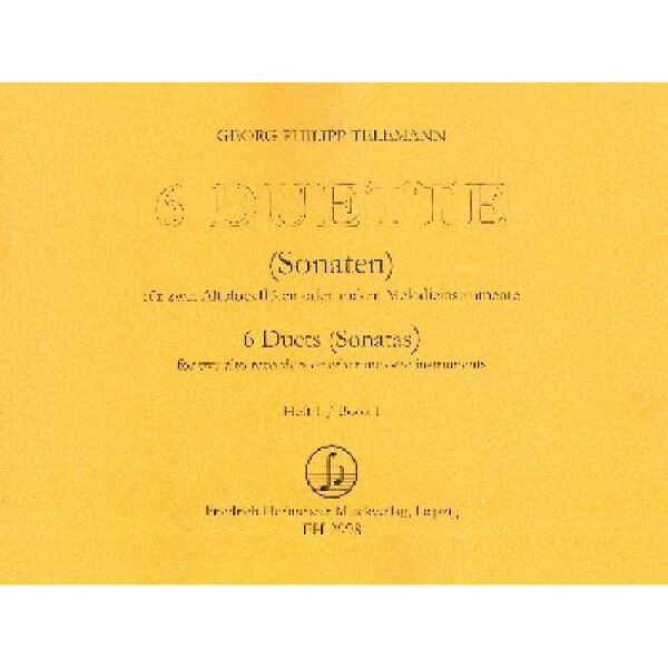 6 Duette Band 1 (Nr.1-3)