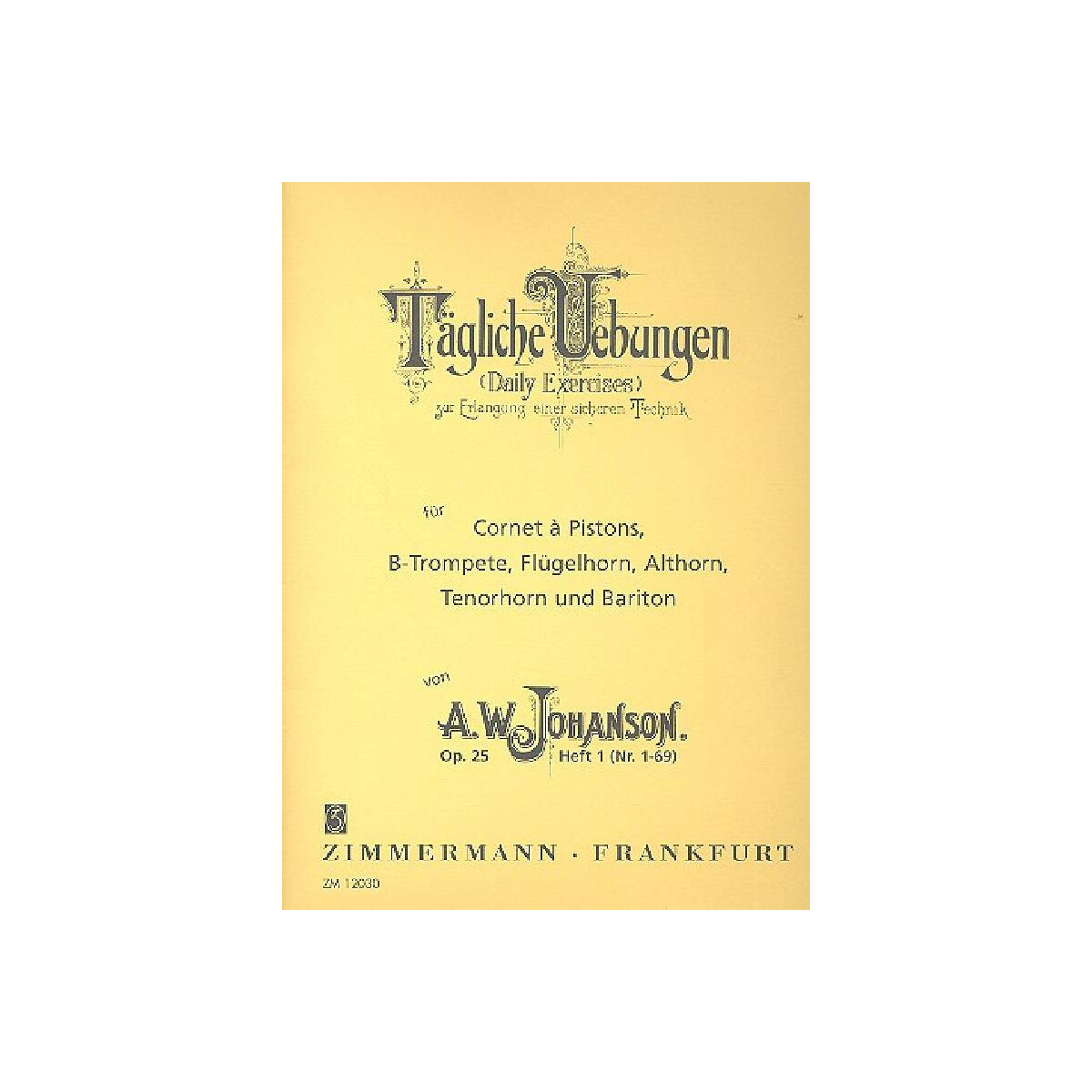 Tägliche Übungen op.25 Band 1  box