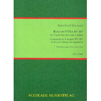 Konzert F-Dur RV487 für Fagott, Streicher und Cembalo