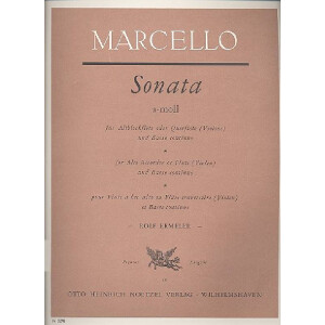 Sonata a-Moll op.1,11 für