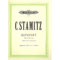Konzert B-Dur für 2 Klarinetten und Orchester