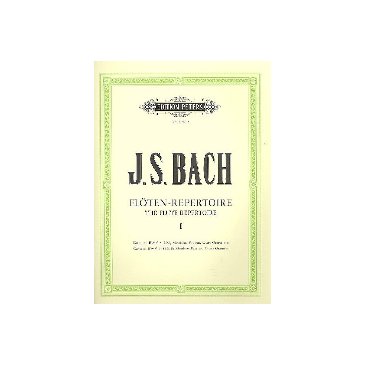 Flöten-Repertoire Band 1 Kantaten B box
