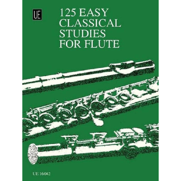 125 easy classical Studies for flute