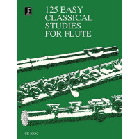 125 easy classical Studies for flute