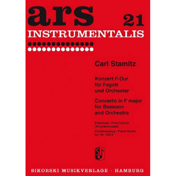 Konzert f-Dur für Fagott und