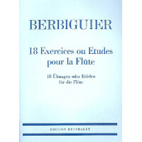 18 Übungen oder Etüden in allen Tonarten