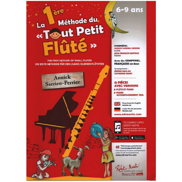 La 1ère méthode du tout petit flûté (+Online Audio)