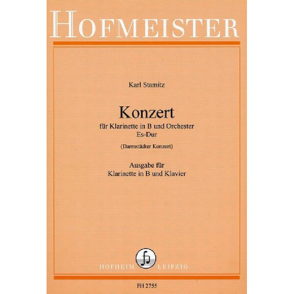 Konzert Es-Dur für Klarinette