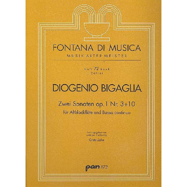 Sonate B-Dur op.1,3 und Sonate