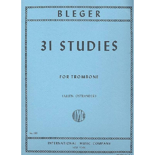 31 Studies for trombone