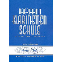 Klarinettenschule Band 2 Erster Teil op.63