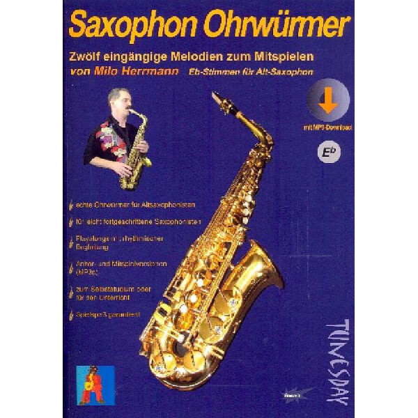 Saxophon Ohrwürmer (+MP3-Download)