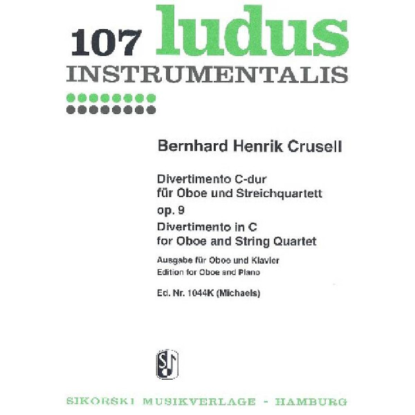Divertimento C-Dur op.9 für