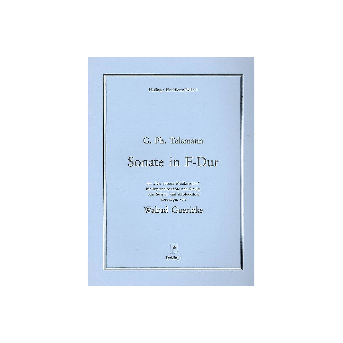 Sonate F-Dur