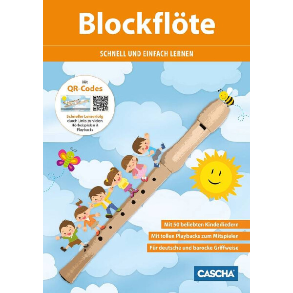 Blockflöte schnell und einfach lernen (+CD +QR-Codes)