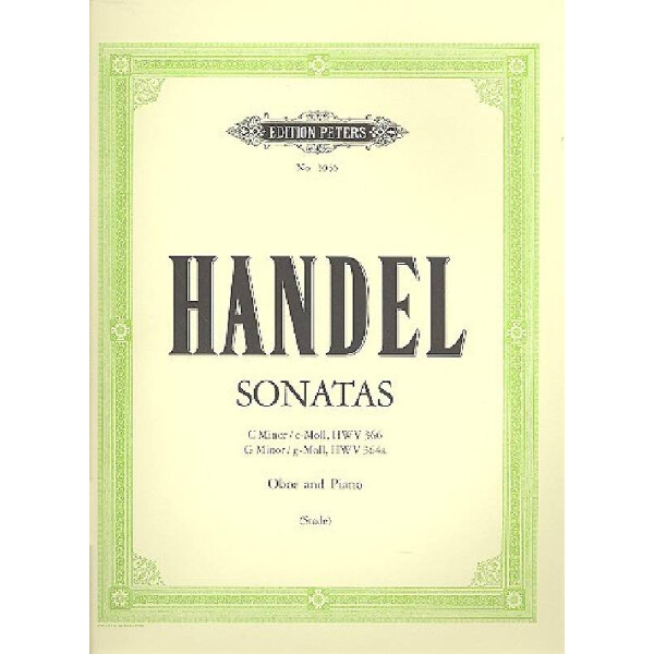 Sonaten c-Moll HWV366 und g-Moll HWV364a