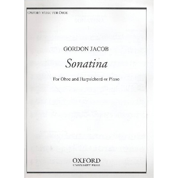 Sonatina for oboe and harpsichord