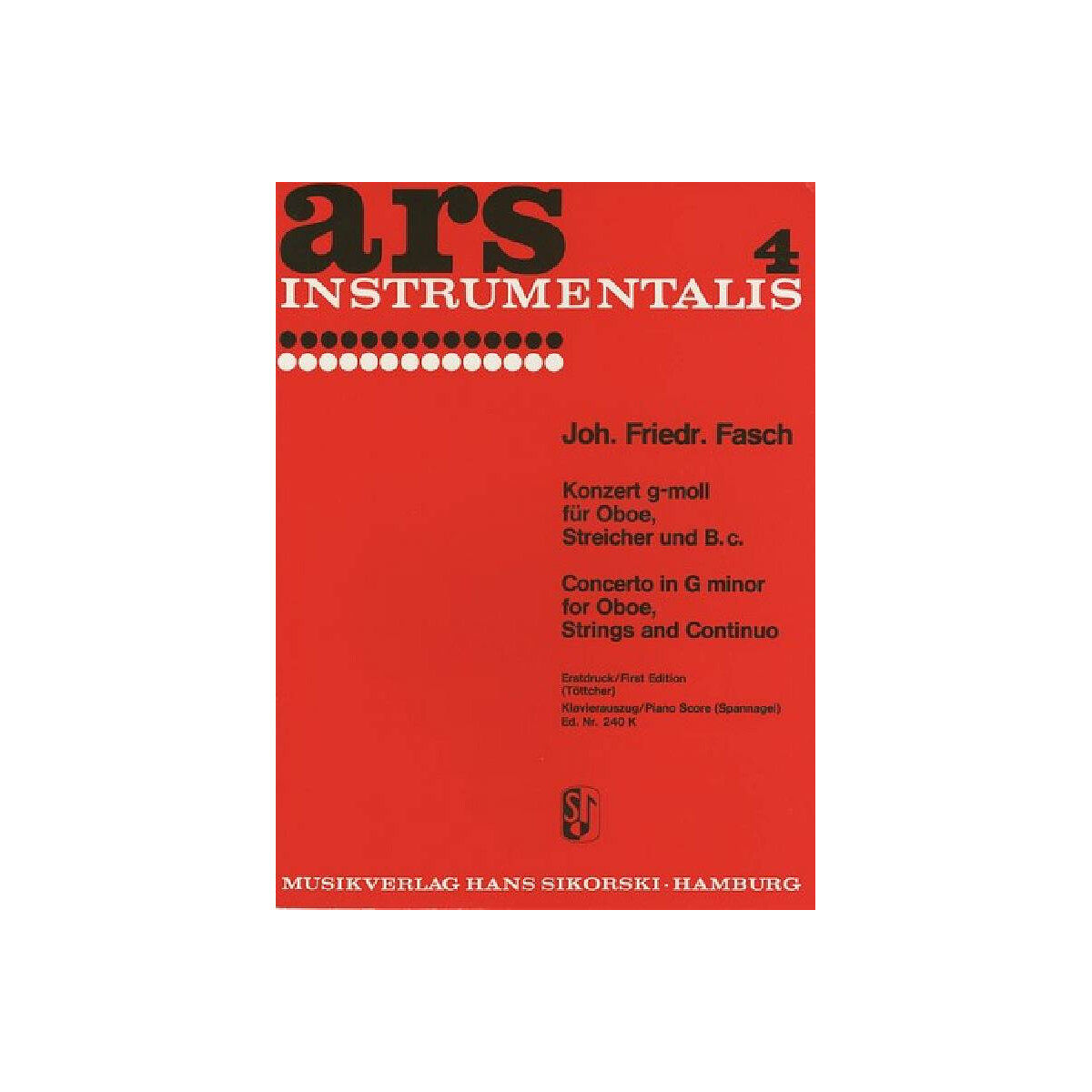 Konzert g-Moll für Oboe und box