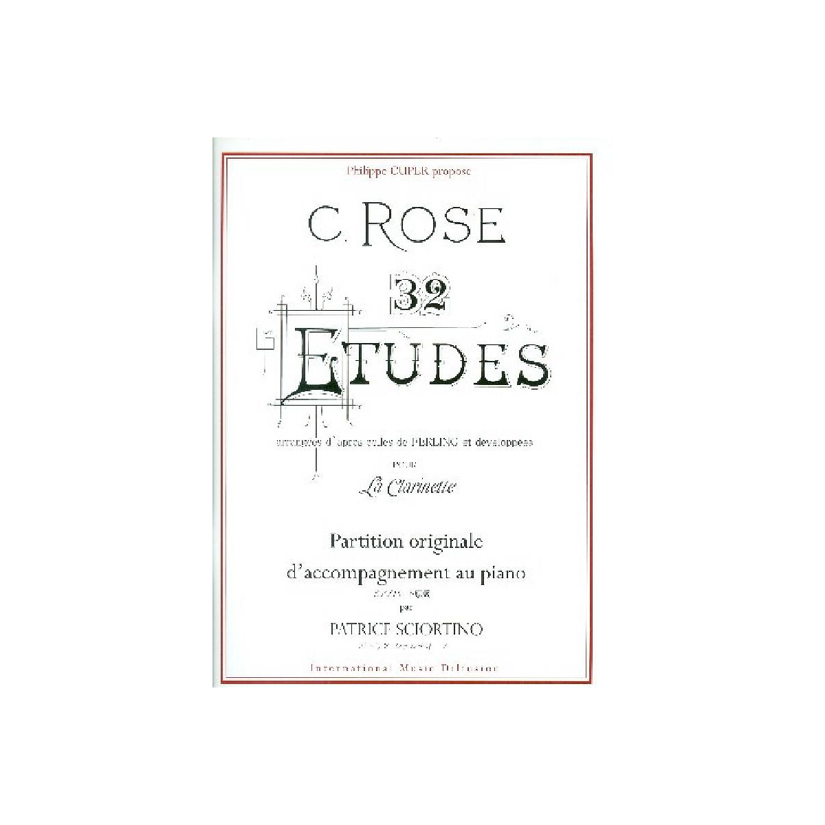 32 Études daprès Ferling (+CD)