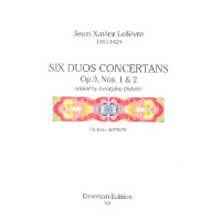 6 Duos concertants op.9 no.1,2