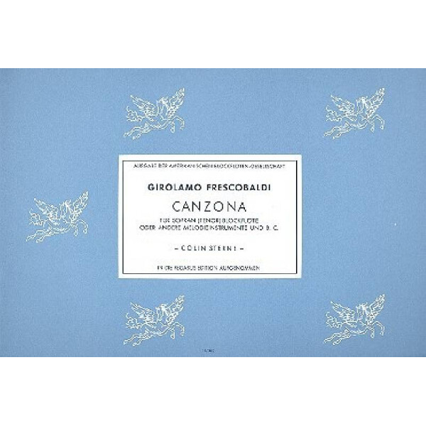 Canzona für Sopranblockflöte (T)